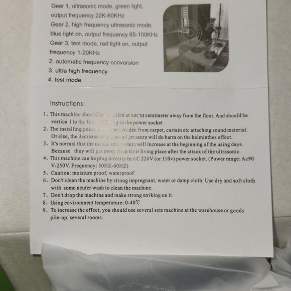 New Ultrasonic Pest Repeller 8 Pack Pest Control Set of Electronic Plug Indoor - Picture 9 of 9